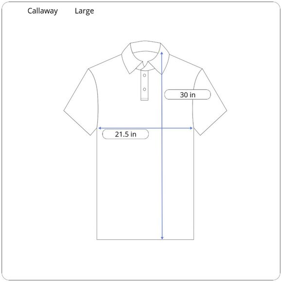 Callaway Polo Golf Shirt Men's Size Large Gray Short Sleeve Top - Picture 2 of 11